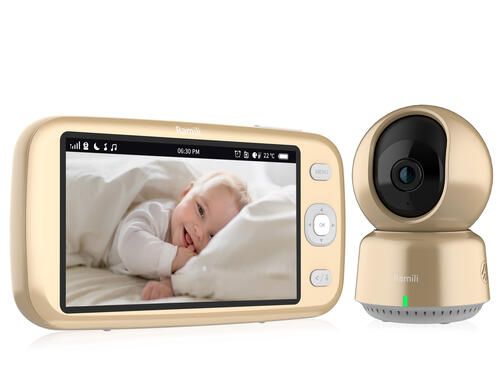 Video baby monitor Ramili Baby RV1600 golden