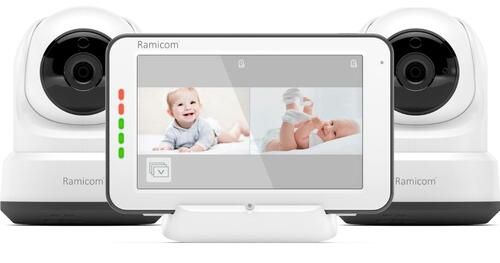 Baby monitor Ramicom VRC250X2 white/black