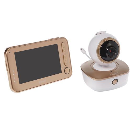 Video baby monitor Ramili Baby RV1300 gold/white