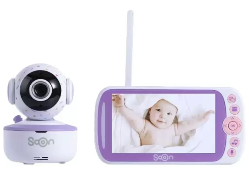 Soon Star baby monitor white/purple