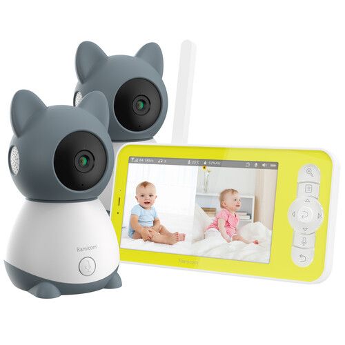 Baby Monitor Ramicom VRC300X2 white/gray