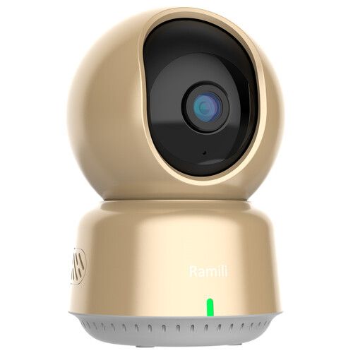 Video baby monitor Ramili Baby RV1600C gold color